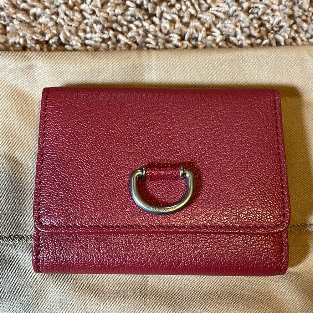Burberry D Ring Crossbody and matching D Ring wallet Crimson - Picture 6 of 10